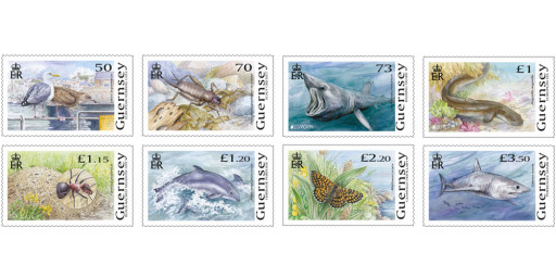 Bailiwick stamps depict critically endangered national wildlife