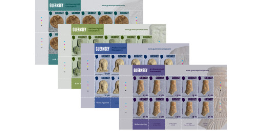 Sheets of 10 Non Europa Values