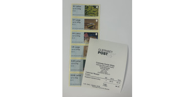 GG03 Series Bailiwick Seashore G.I.C Overprint 