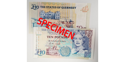 £10 Bank Note D M Clark signatory (F prefix)
