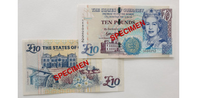 £10 Bank Note, B Haines with updated security thread