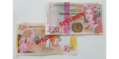 £20 Bank Note with updated security feature
