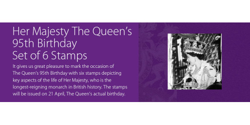 Her Majesty The Queen's 95th Birthday