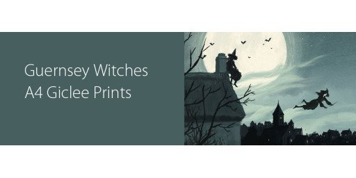 Guernsey Witches A4 Giclee Prints