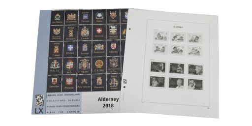 Alderney 2018 Luxury Hingeless Supplement