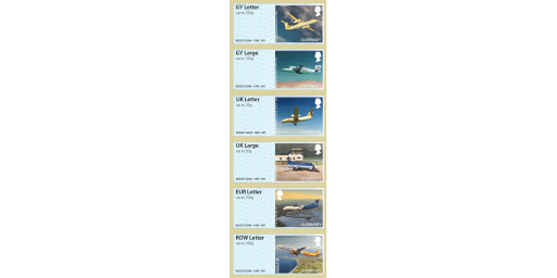 Guernsey Post and Go stamps depict well known Bailiwick aircraft