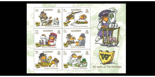 Souvenir Sheet Pack Insert