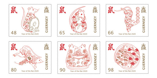 Guernsey Post celebrates stamps' success in China's Year of the Rat competition