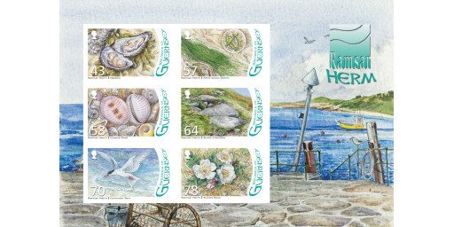 Augmented Reality stamps mark formal designation of Herm, Jethou and The Humps
