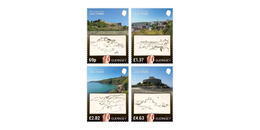 Set of 4 Stamps