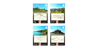 Set of 4 Stamps