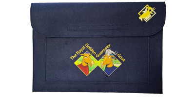 Royal Golden Guernsey Goat Laptop Slipcase