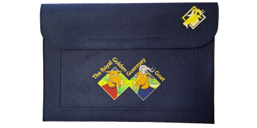 Royal Golden Guernsey Goat Laptop Slipcase