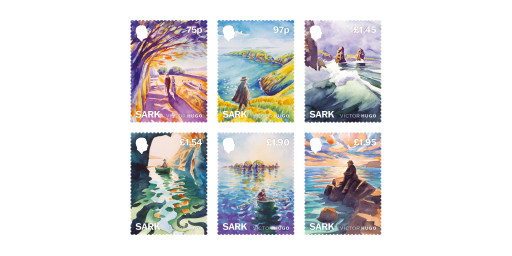 Set of 6 stamps