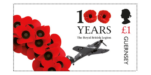 Guernsey releases second stamp in series commemorating 100th Anniversary of The Royal British Legion