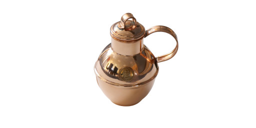 Traditional Handmade Guernsey Copper Milk Can