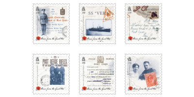 Set of 6 Stamps