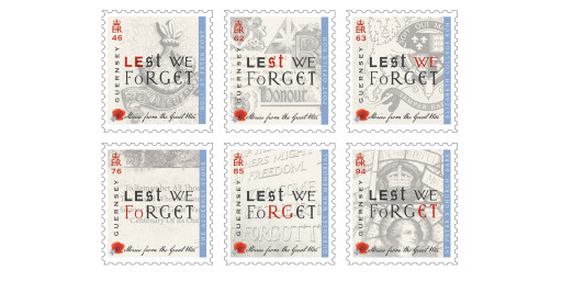 Guernsey Post Commemorates Centenary of The Great War with final stamps