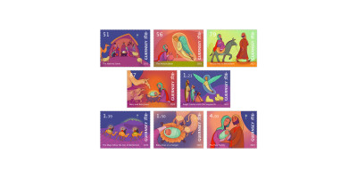 Set of 8 Stamps