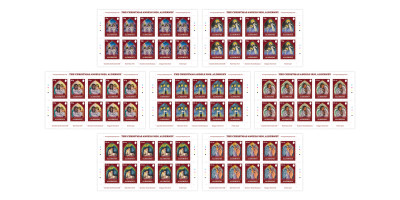 Sheets of 10