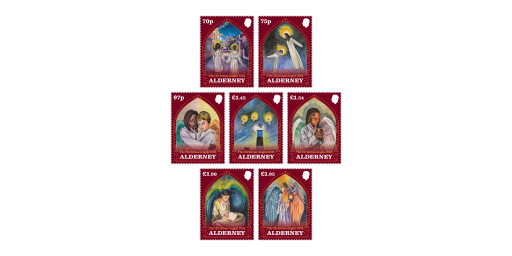 Set of 7 Stamps