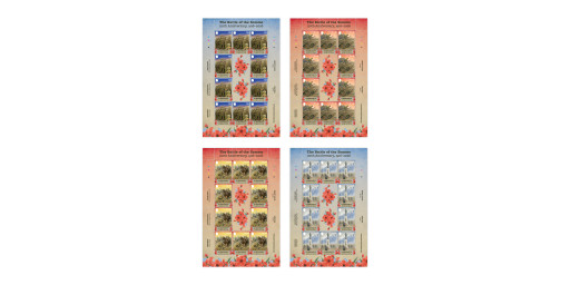 Sheets of 10