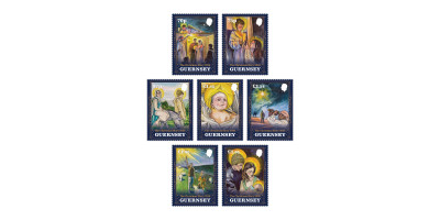 Set of 7 Stamps