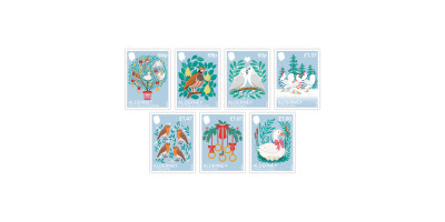 Set of 7 Stamps
