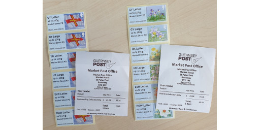 Guernsey Post and Go new Market Street retail kiosk