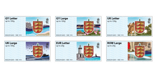 Guernsey Post unveils latest Post and Go Stamp designs