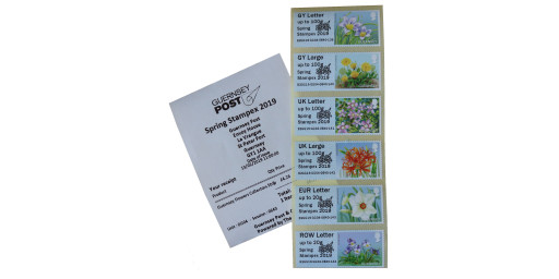 Spring Stampex 2019 Bailiwick Flowers (GG04)