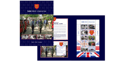 Sark Limited Edition Souvenir Folder & Sheet