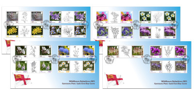 First Day Cover Gutter Pairs
