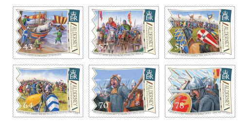 Guernsey Post's Battle of Hastings stamps mark 950th anniversary