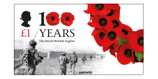 Guernsey releases third stamp in series commemorating 100th Anniversary of The Royal British Legion