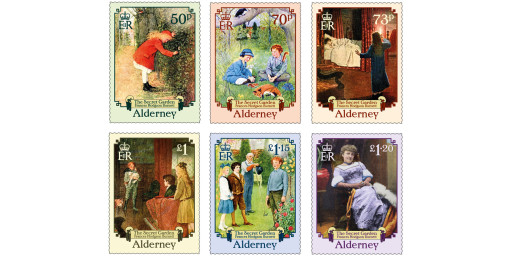 Frances Hodgson Burnett's Secret Garden novel celebrated by Guernsey Stamps