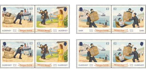 Guernsey Post to issue stamps celebrating two extraordinary postal journeys