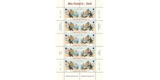 Sark Sheets of 5 se-tenant pairs