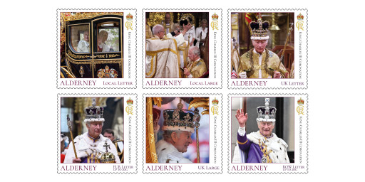 Bailiwick stamps celebrate The Coronation of King Charles III