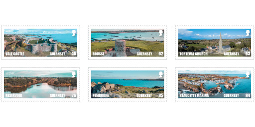 Guernsey's spectacular scenery celebrated on stamps