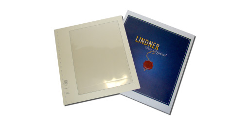 Lindner 3 leaf pack for sheets of 10