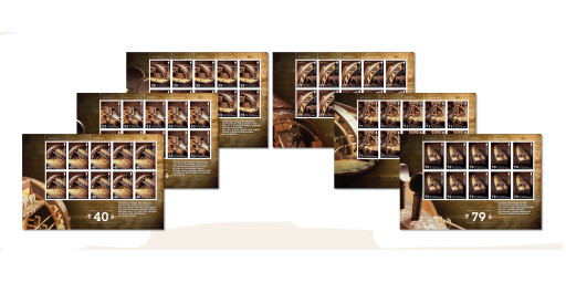 Sheets of 10