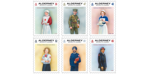 Set of Six Stamps