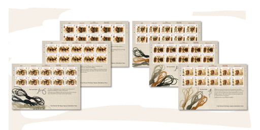 Sheets of 10