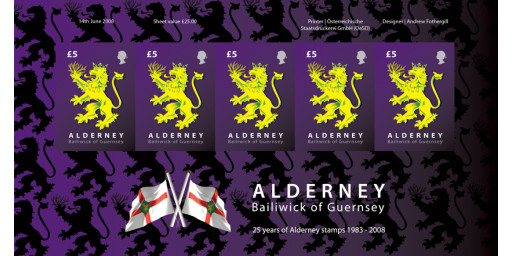 25 Years of Alderney Stamps 1983 -2008