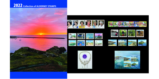 Alderney 2022 Year-set Folder