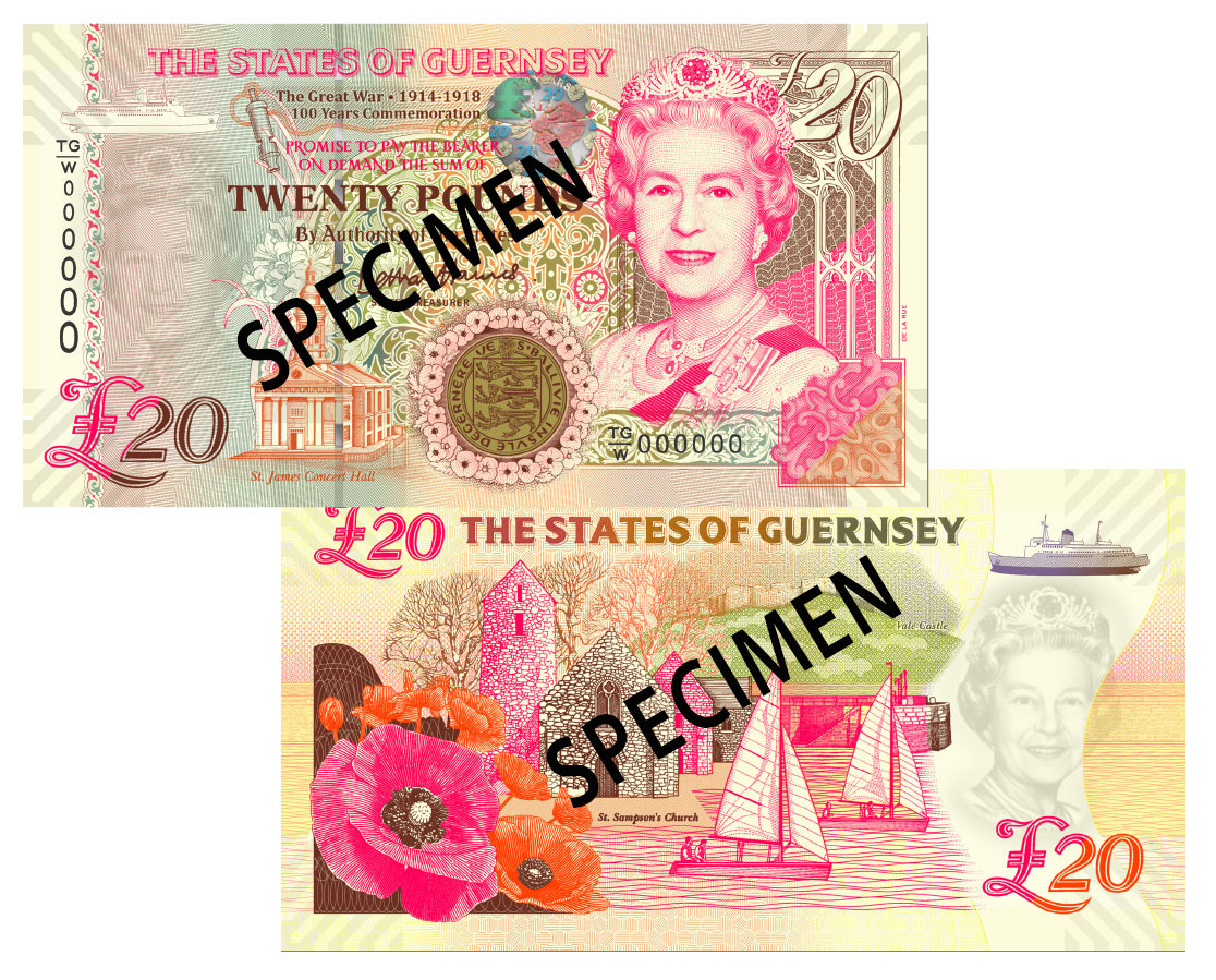 Special serial-numbered commemorative £20 notes to be auctioned