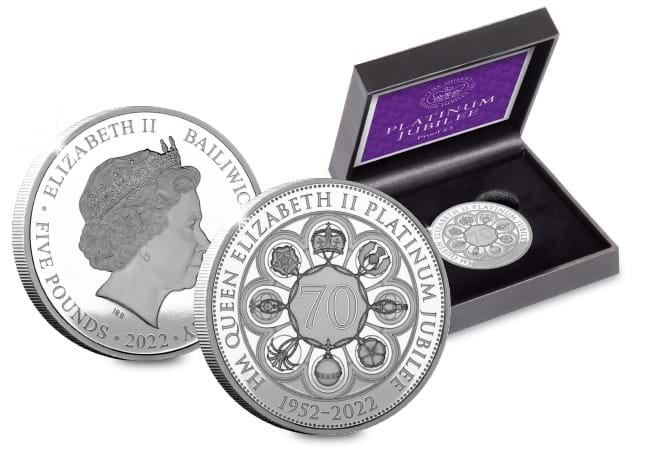 The Platinum Jubilee Proof Five Pounds