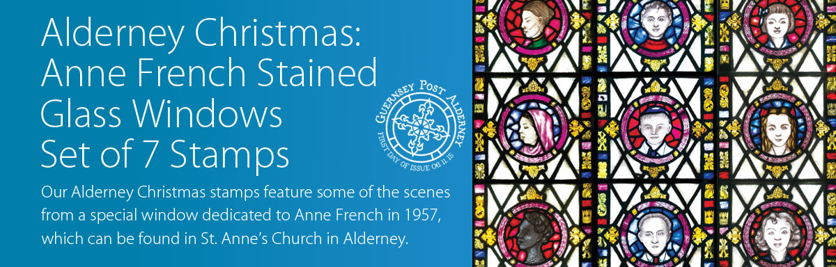 Alderney Anne French Stained Glass Windows