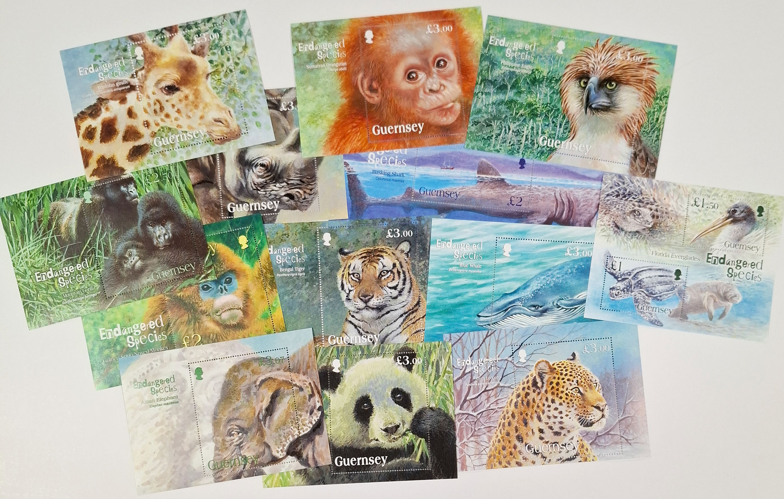 Endangered Species Miniature Sheet Series